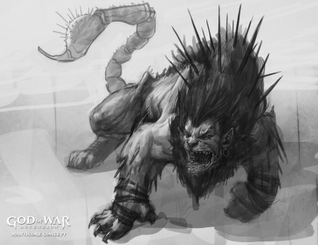 "Manticore Concept 6" from Gods of War